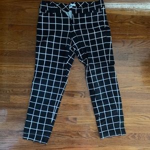 Old Navy Pixie Pant checked/windowpane